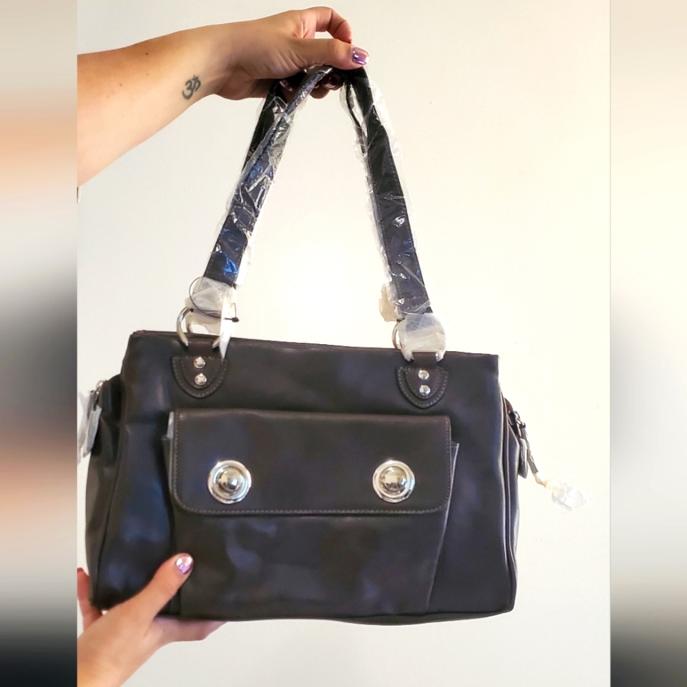Dark Chocolate Satchel | Brown